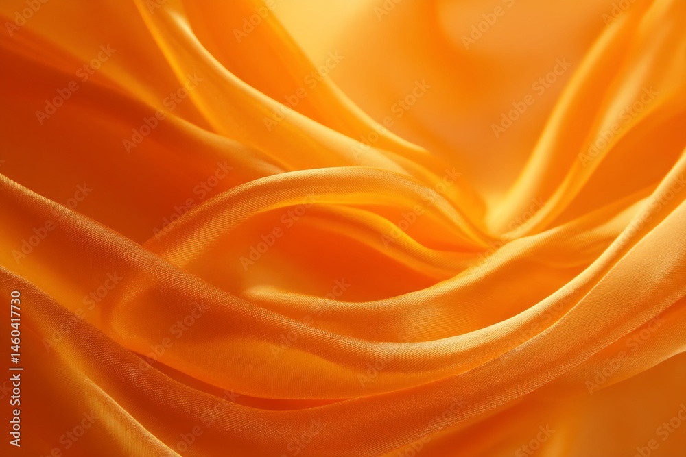 Fototapeta premium Draped Amber Fabric Texture