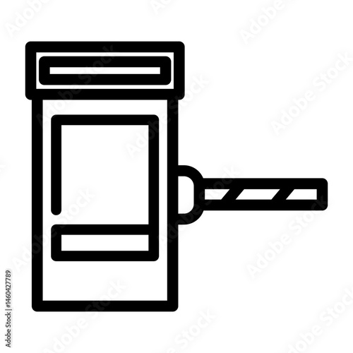 boundary Line Icon