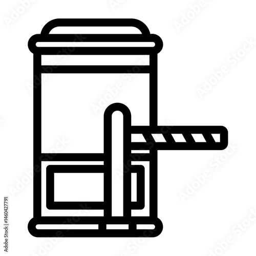 boundary Line Icon