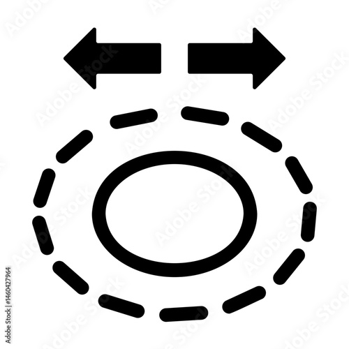boundary Line Icon