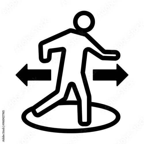 boundary Line Icon