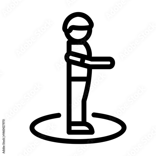 boundary Line Icon