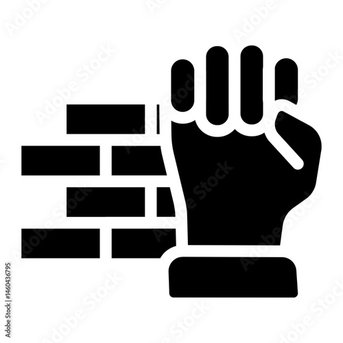 boundary Solid icon