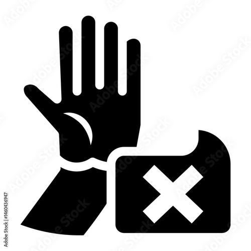 boundary Solid icon