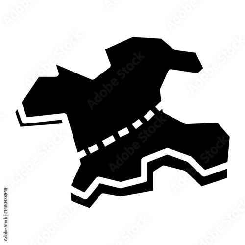 boundary Solid icon