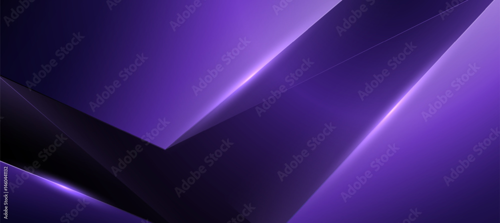 Fototapeta premium Purple abstract, polygon elegant background vector illustration, Luxury background EPS 10