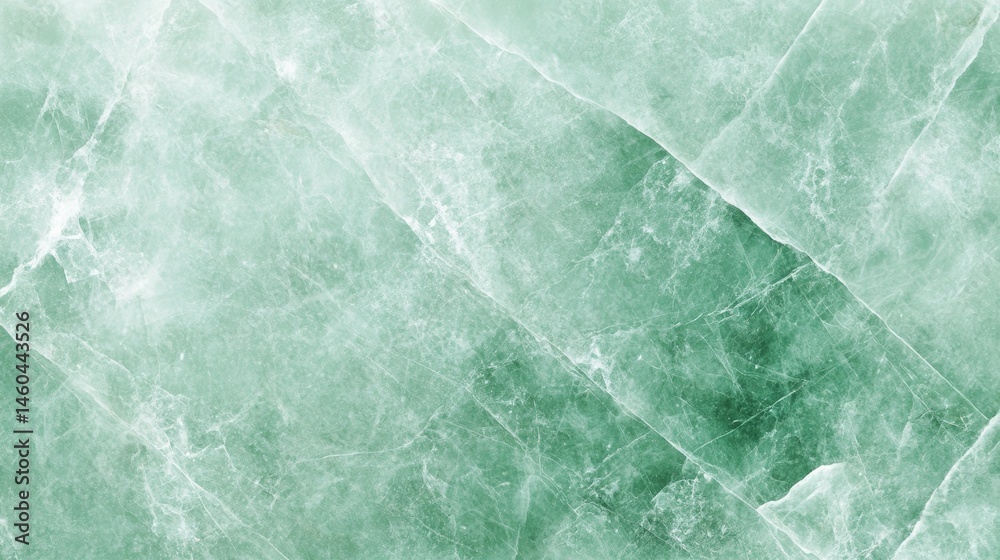 Fototapeta Green marble texture showcasing natural patterns and shades in a minimalist style