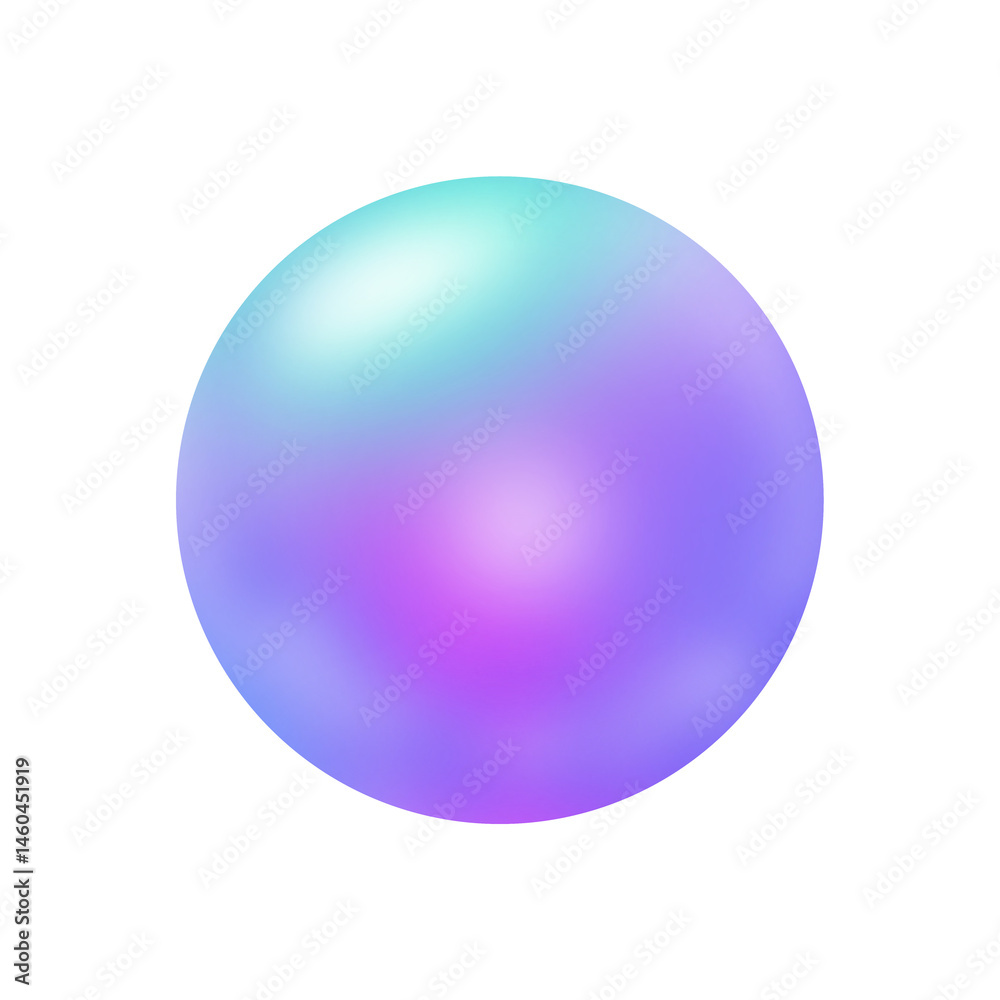 Pearly purple circle shape isolated, PNG, transparent Pearly purple circle shape isolated, PNG, transparent