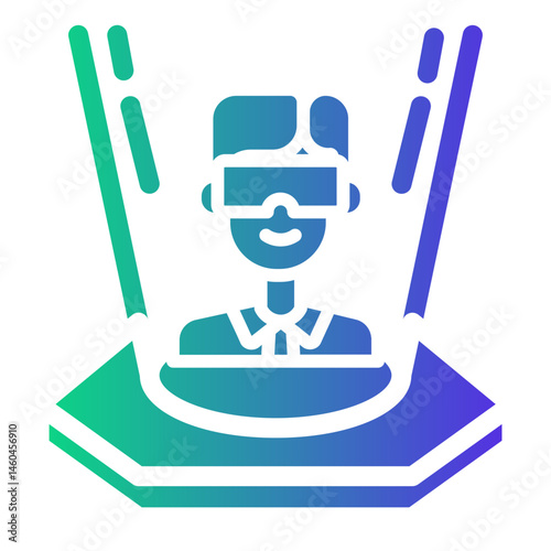 user Gradient icon