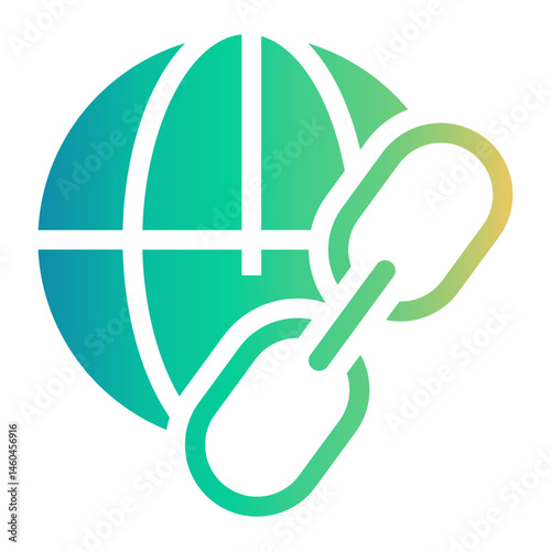 connection Gradient icon