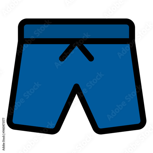 short swimwear icon