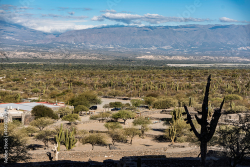 landscape with mountains