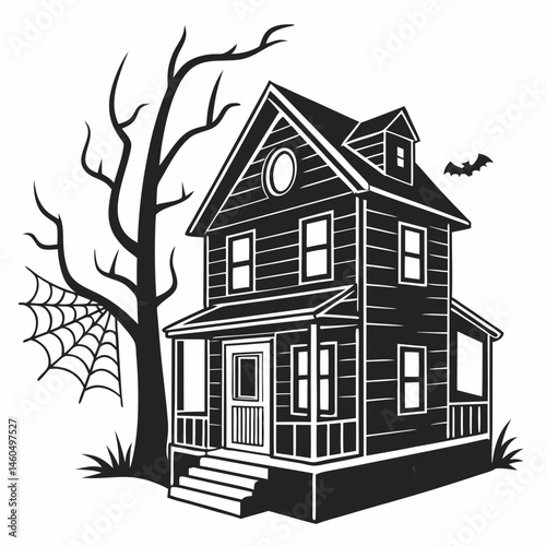 Happy Halloween icon vector illustration