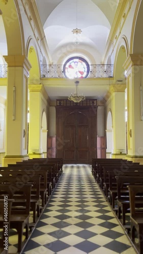 interior of the church