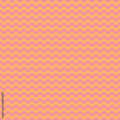 Geometric background. Waves seamless pattern. Abstract vector wallpaper with stripes. Fluid wavy lines allover print for fabric, textile, paper, stationery, packaging, wrapping, polygraph