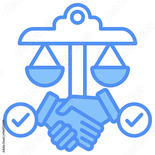 Legal Contract Icon