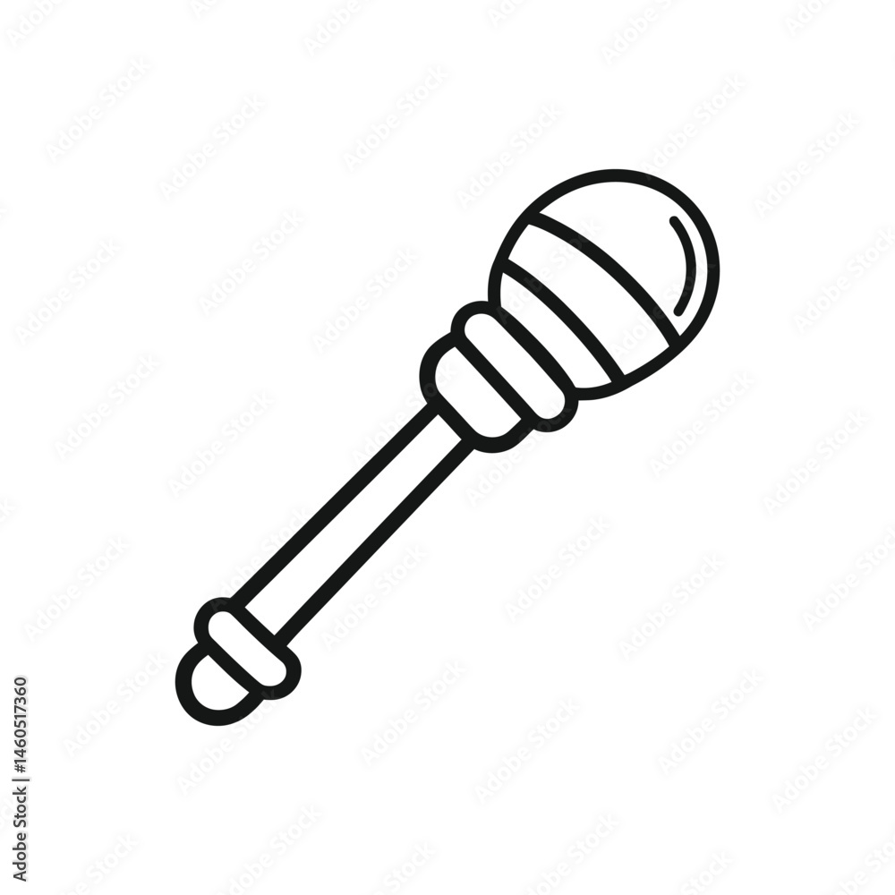 Honey Dipper Icon, Outline Style Design, Illustration, Transparent Background Honey Dipper Icon, Outline Style Design, Illustration, Transparent Background