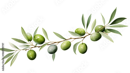 Wallpaper Mural Professional Green Olive Border for White Background Design Projects Torontodigital.ca