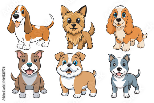 Dog Vector Illustration Design