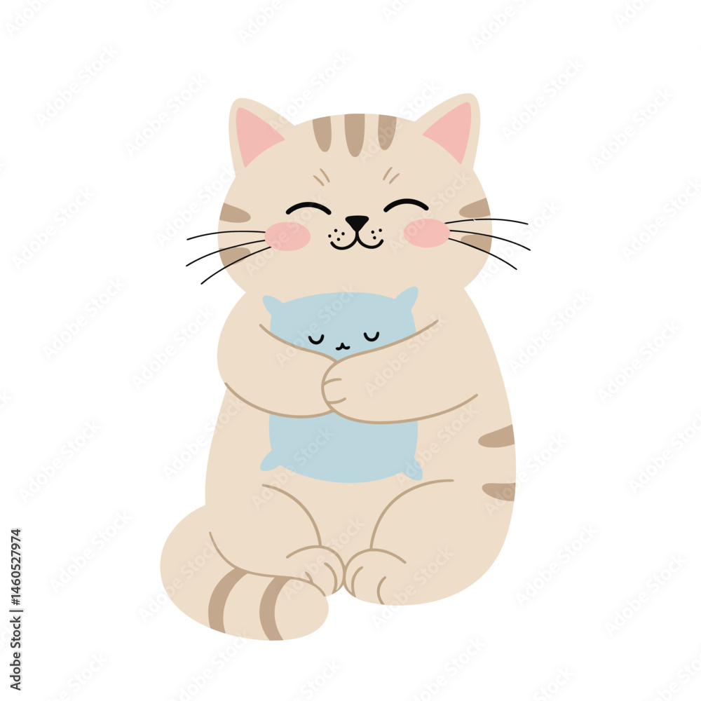 Cartoon key character blowing heart-shaped kisses with happy face and white gloves vector illustration Cartoon key character blowing heart-shaped kisses with happy face and white gloves vector illustration