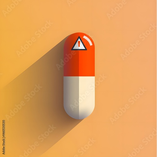 Cautionary Medication Capsule