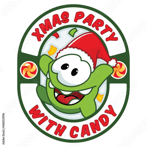christmas party with candy lover.eps