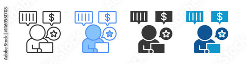 Endorsement Multistyle Icon Sheet