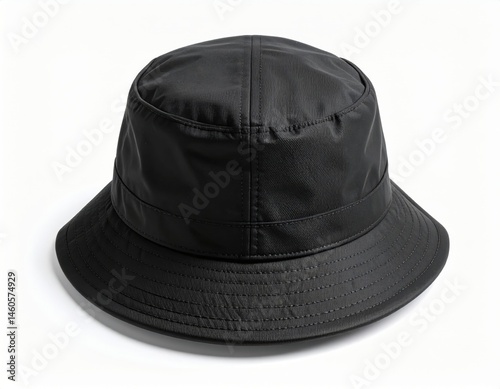 Stylish Black Bucket Hat photo