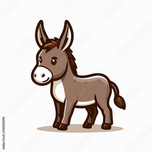 donkey vector illustration