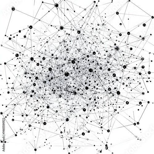 Complex network of connections