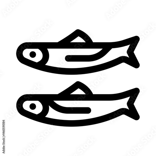 surstromming icon with line style, perfect for user interface projects