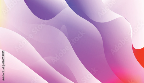 Modern Background With Dynamic Effect. For Your Design Ad, Banner, Cover Page. Vector Illustration with Color Gradient.