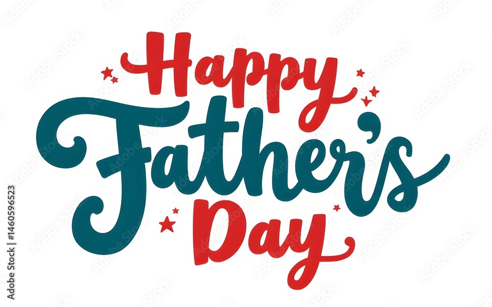 unique happy father day lettering. High quality unique happy father day lettering. High quality