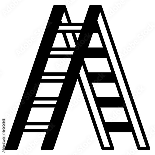 Ladder mixed color icon