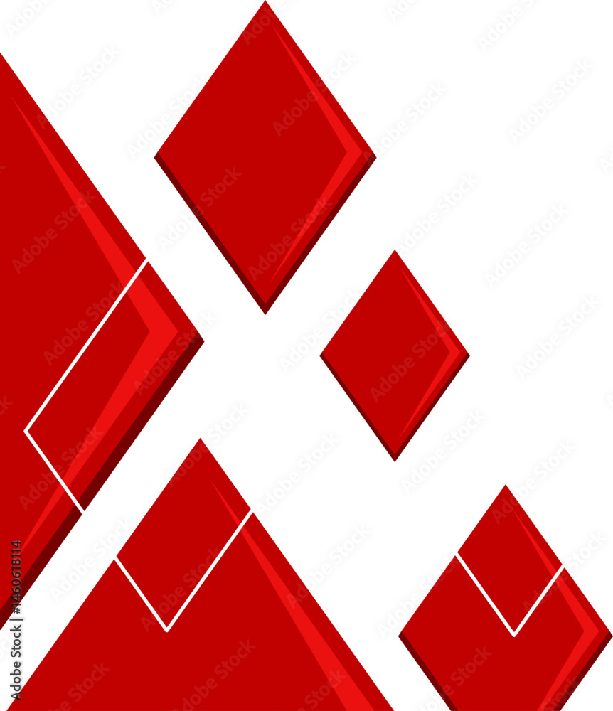Abstract Geometric Corner Abstract Geometric Corner