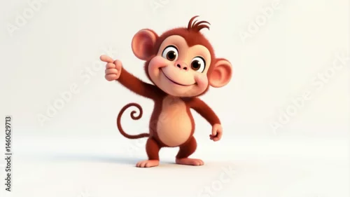 Obraz Cute monkey