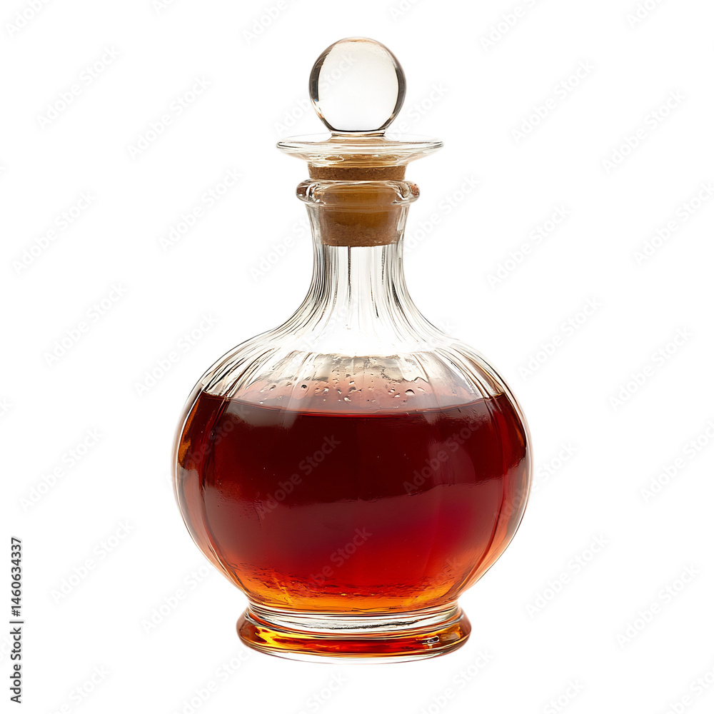 Bottle of Maple Syrup Isolated on Transparent Background Bottle of Maple Syrup Isolated on Transparent Background