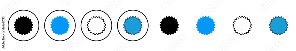 Fototapeta premium Badge icon vector. Awards icon. Achieve. Stamp