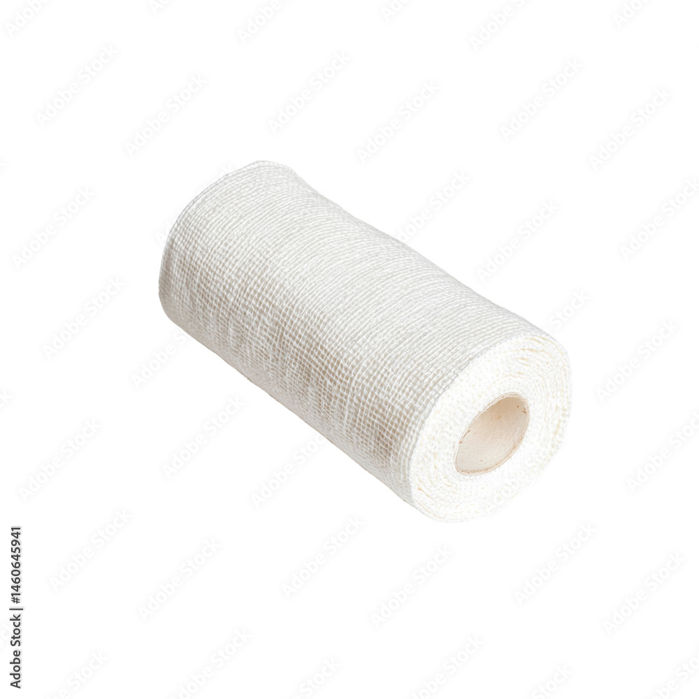 Roll of White Paper Towels Isolated on Black Background Roll of White Paper Towels Isolated on Black Background