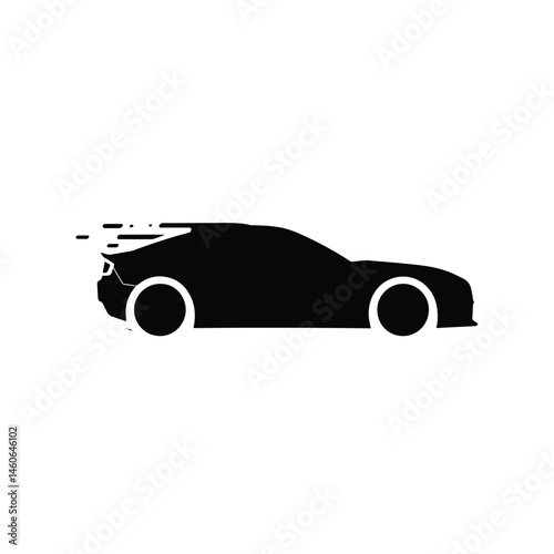 A Bold Fusion of Car Vector and Logo Art photo