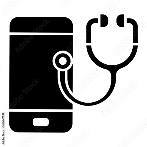 cell diagnosis Solid icon