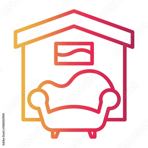 renovation Line Gradient Icon