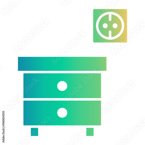 nightstand Gradient icon