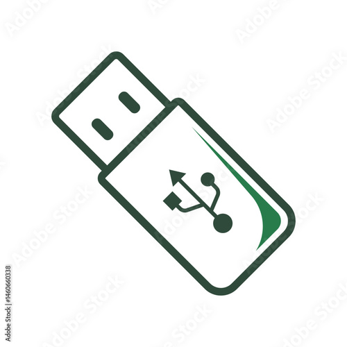 Usb stick icon design