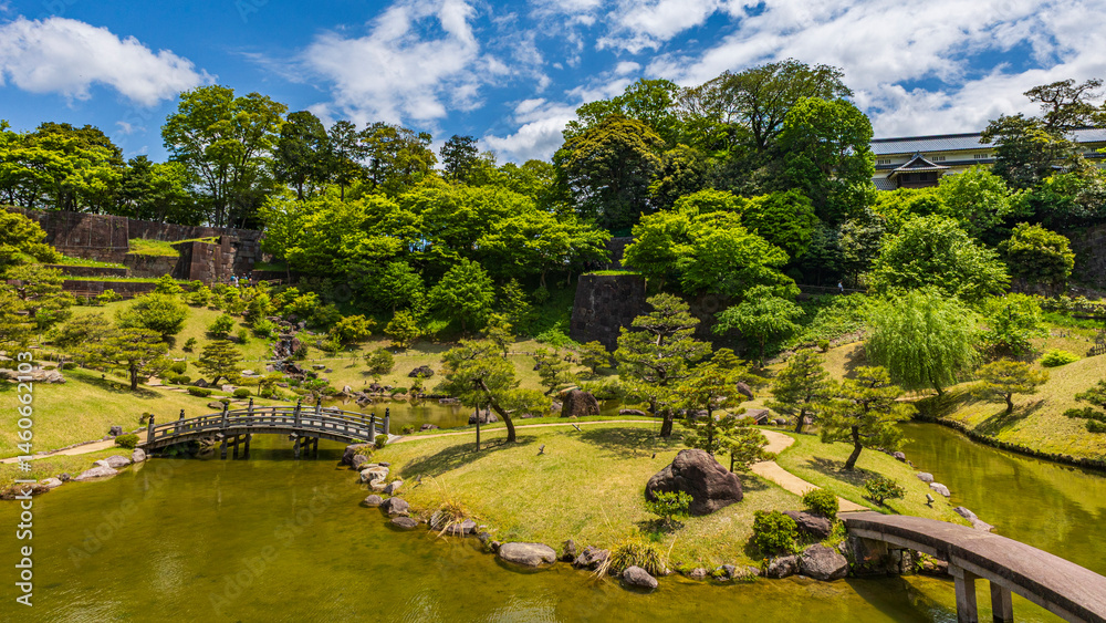 Fototapeta premium 金沢城 玉泉院丸庭園 絶景