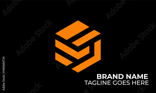 Elegant Black Name Card with Logo for Corporate and Personal Branding