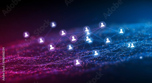Digital network of people