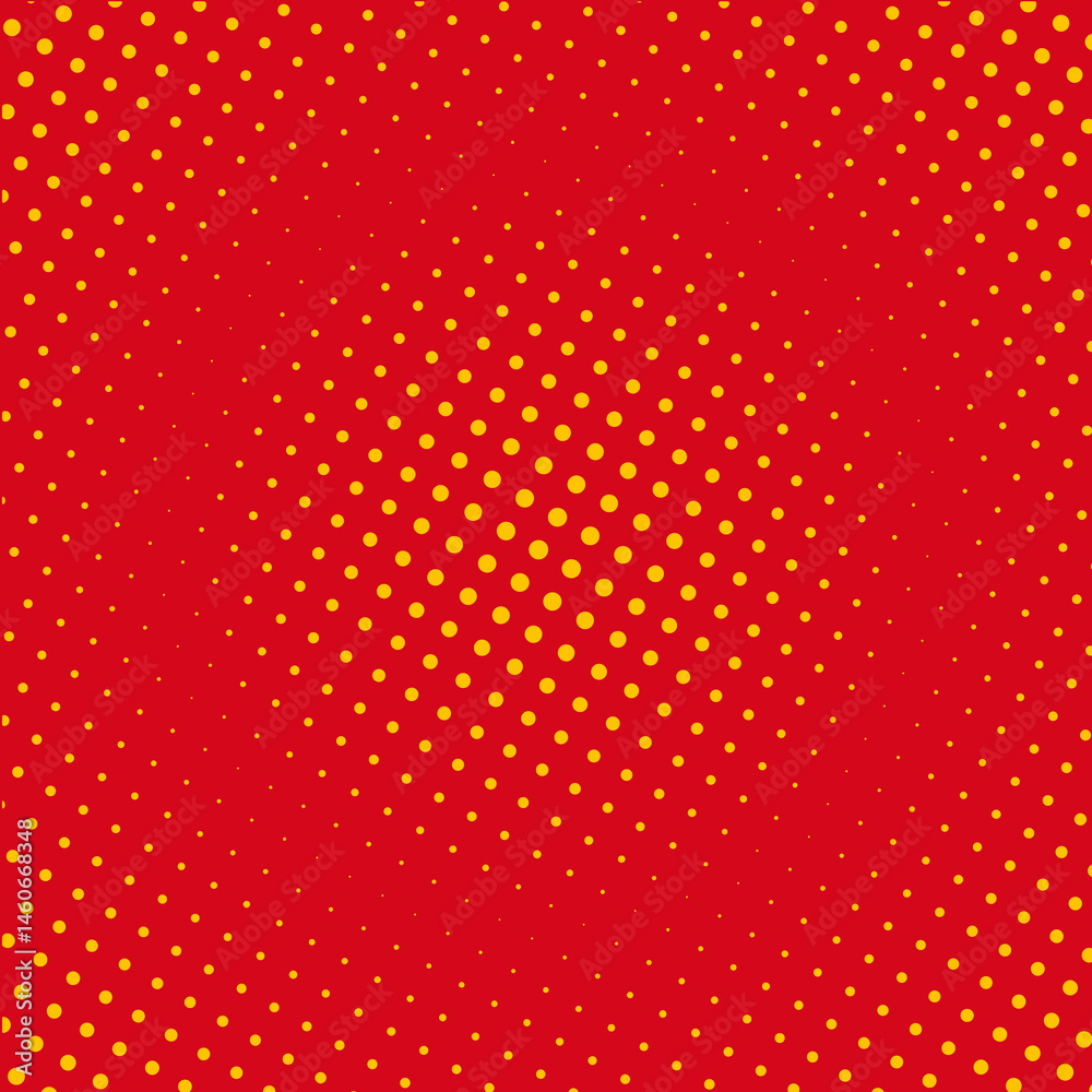 red dots background