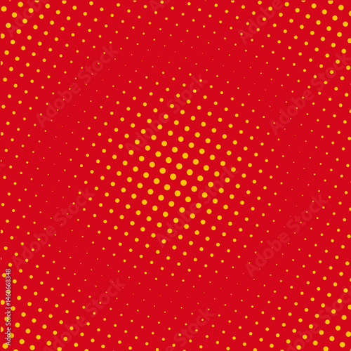 red dots background