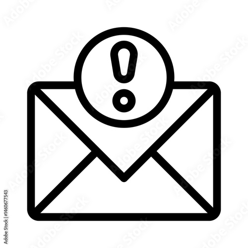 spam line icon